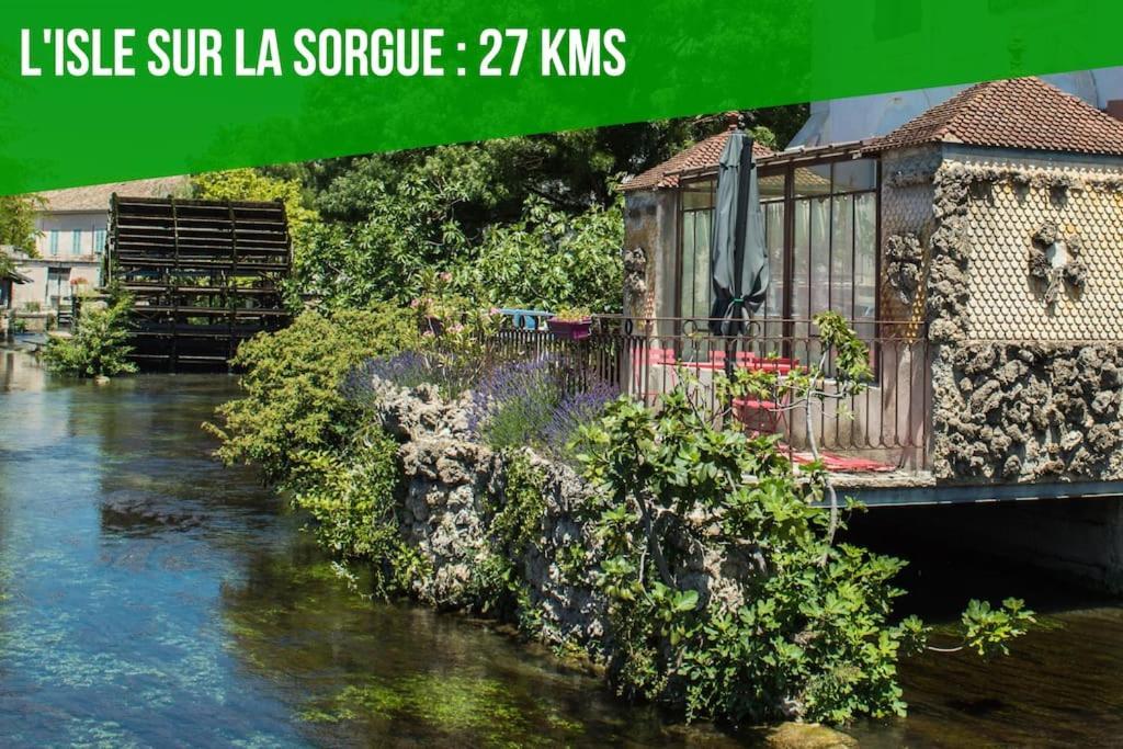 Villa Santa - Piscine - Wi-Fi - Proche Ventoux - Ideal Cyclistes Mormoiron Ngoại thất bức ảnh