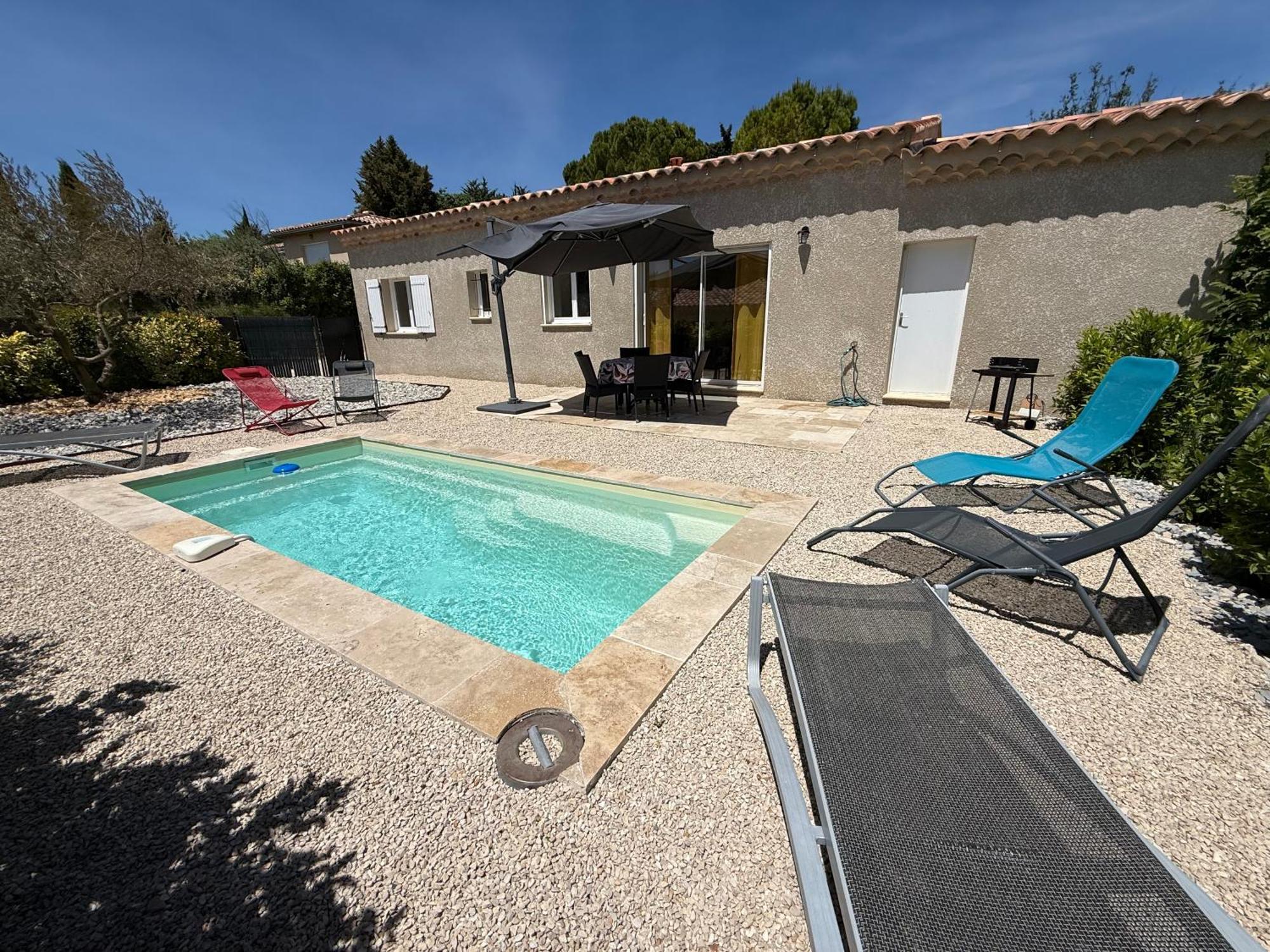Villa Santa - Piscine - Wi-Fi - Proche Ventoux - Ideal Cyclistes Mormoiron Ngoại thất bức ảnh